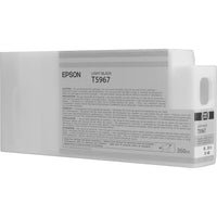 Epson T596700 Light Black UltraChrome HDR Ink Cartridge | 350 mL