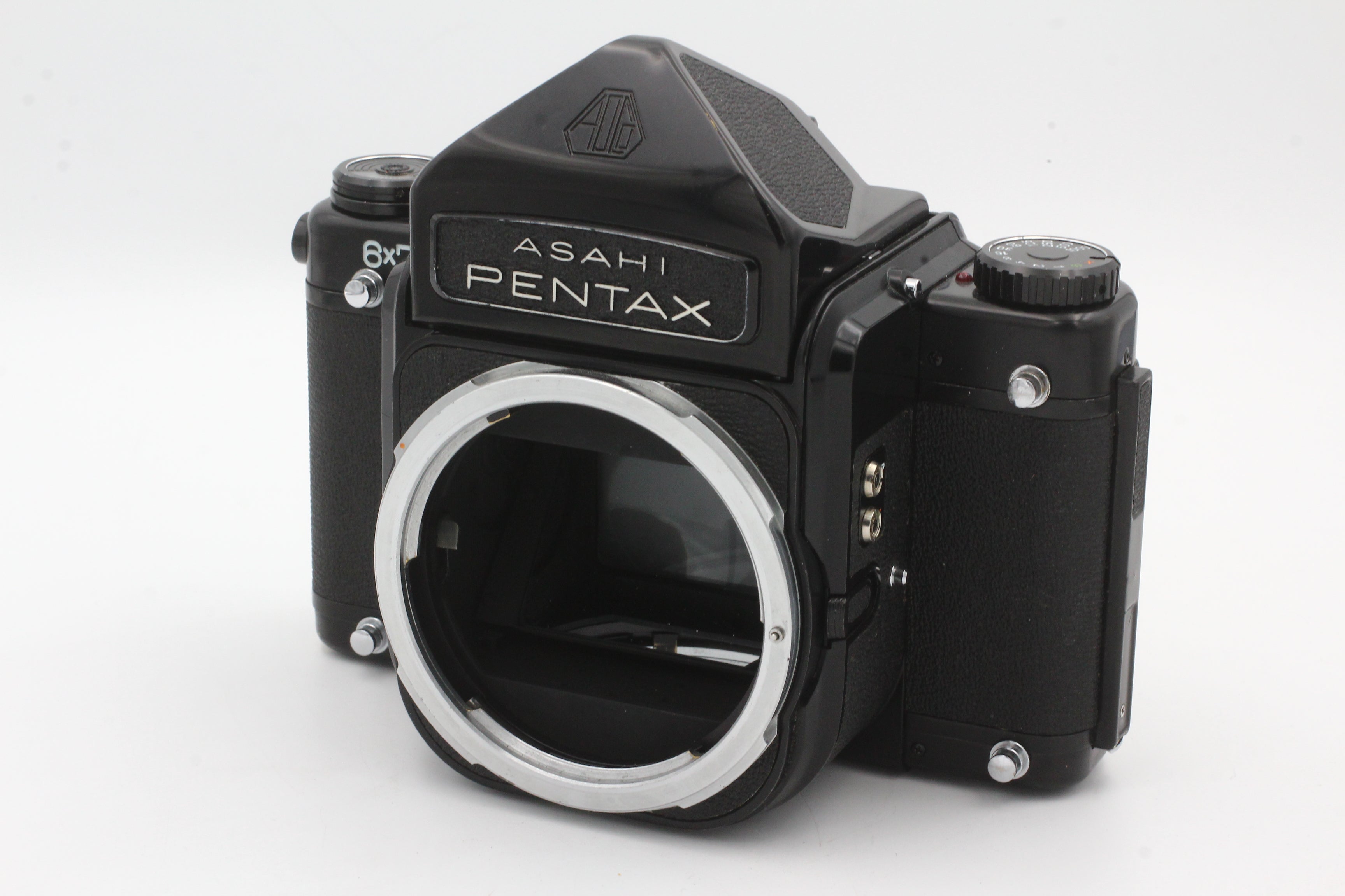 Used Pentax 6x7 Body with Eye Level Prism Used Very Good