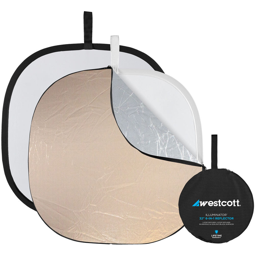 Westcott Illuminator Collapsible 6-in-1 Reflector Kit | 32"