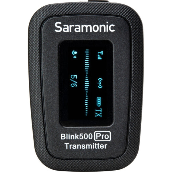 Saramonic Blink 500 Pro TX Clip-On Transmitter with Internal Omnidirectional Mic and SR-M1 Lavalier
