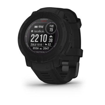 Garmin Instinct 2 Solar GPS Watch | Tactical Edition, Black
