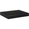 Archival Methods Onyx Portfolio Box | 8.5 x 11 x 1.4", Black Buckram with Black Interior