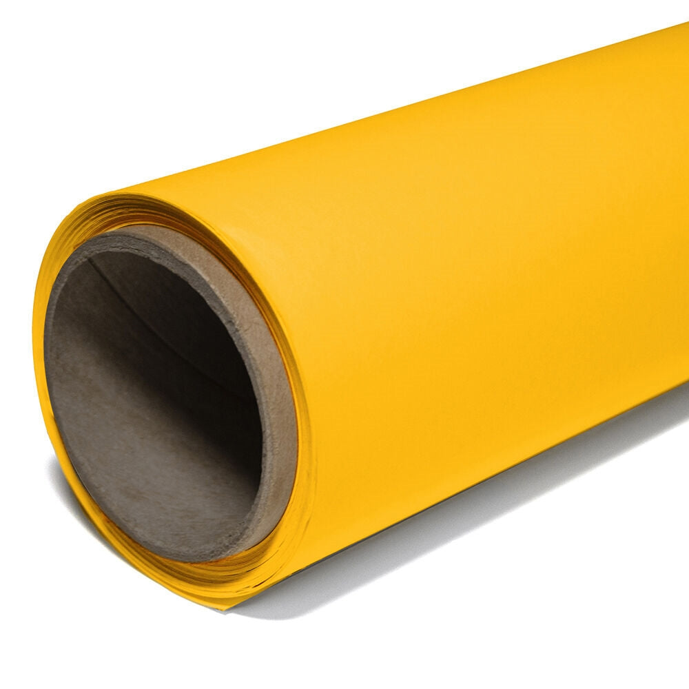 Savage Widetone Seamless Background Paper | 53" x 18'  -  #71 Deep Yellow