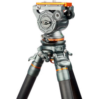 3 Legged Thing Mike Carbon Fiber Tripod with Quick Leveling Base and AirHed Cine-A Fluid Head System