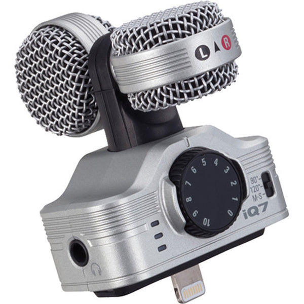 Zoom iQ7 Mid-Side Stereo Microphone for iOS Devices