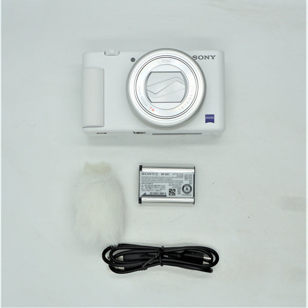 Sony ZV-1 Digital Camera - White **OPEN BOX**