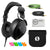 Rode NTH-100 Professional Over-Ear Headphones | Black + NTH-Cable (Green, 3.9') + Microfiber Cleaning Cloth Bundle