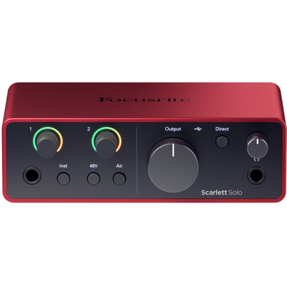 Focusrite Scarlett Solo USB Audio Interface | 4th Generation