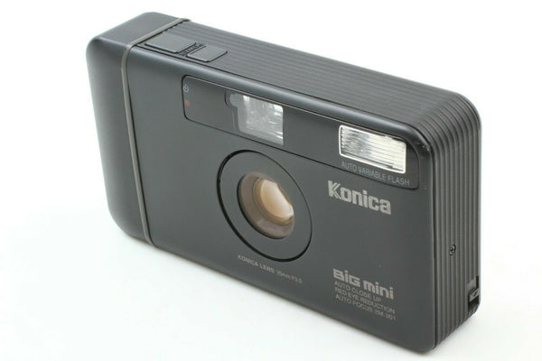 Used Konica Big Mini BM301 Black with 35mm f/3.5 Lens - Used Very Good