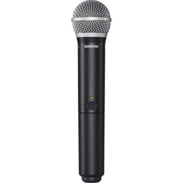 Shure BLX24/PG58 Wireless Handheld Microphone System with PG58 Capsule | H10: 542 to 572 MHz