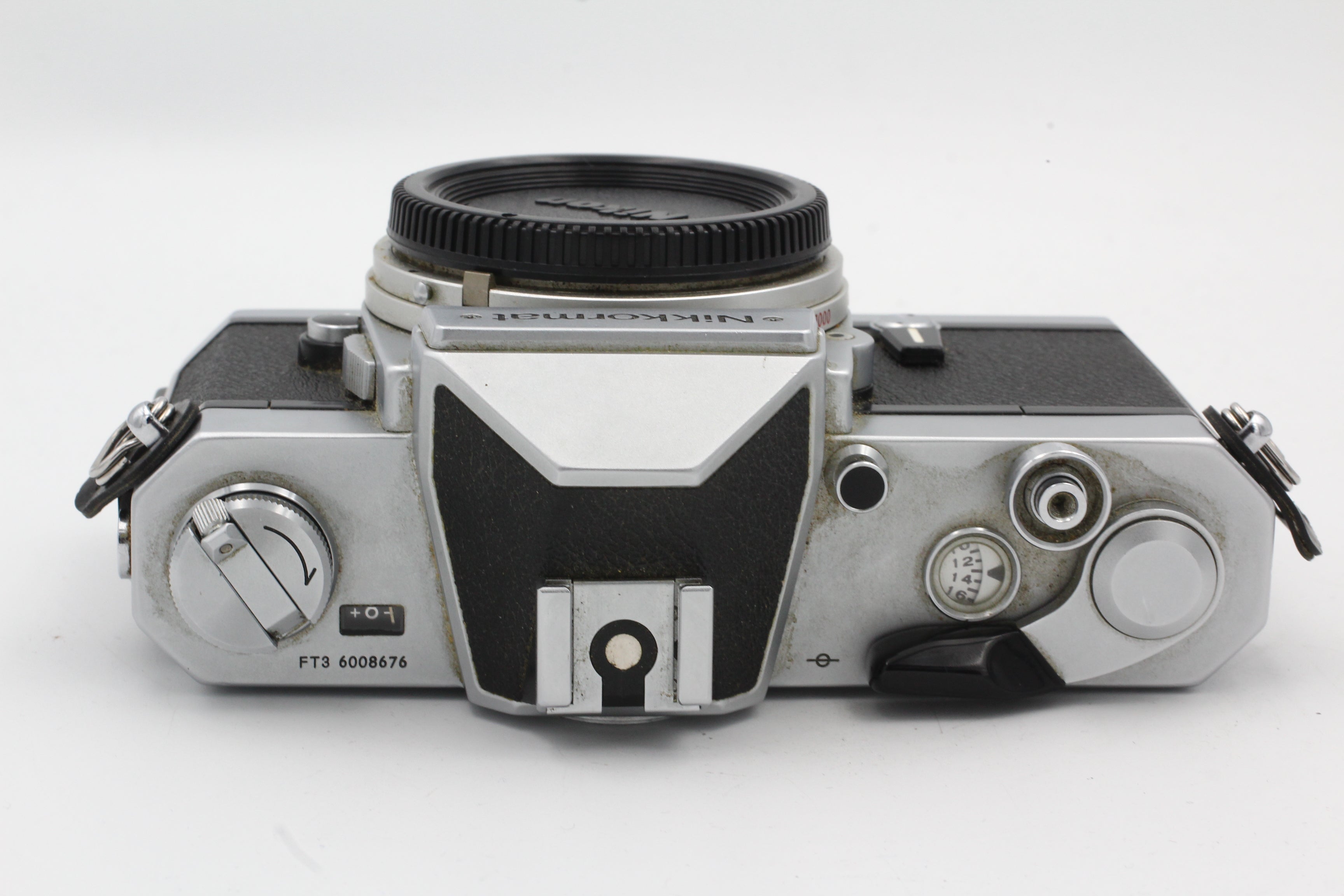 Used Nikon Nikkormat FT3 Camera Body Only Chrome - Used Very Good