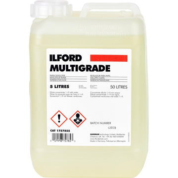 Ilford Multigrade Developer (Liquid) for Black & White Paper | 5 Liters