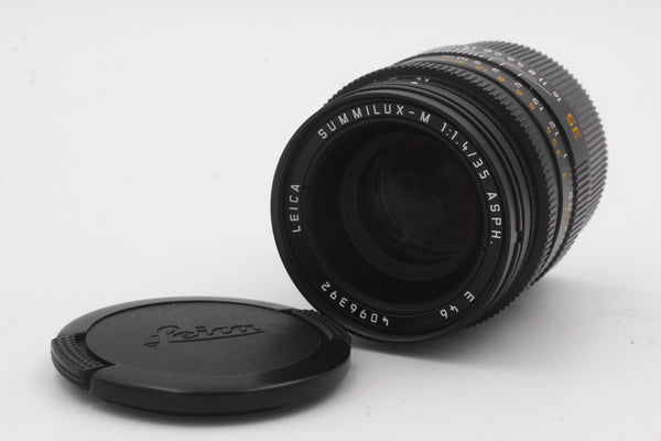 Used Leica M 35mm f/1.4 Summilux ASPH Black Used Very Good