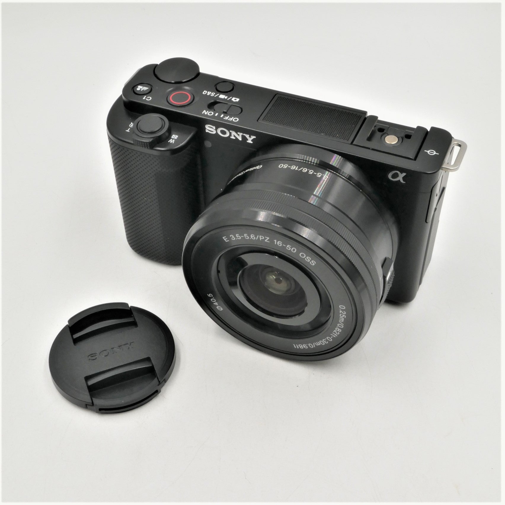 Sony ZV-E10 Mirrorless Camera with 16-50mm Lens, Black **OPEN BOX**