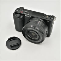 Sony ZV-E10 Mirrorless Camera with 16-50mm Lens | Black **OPEN BOX**