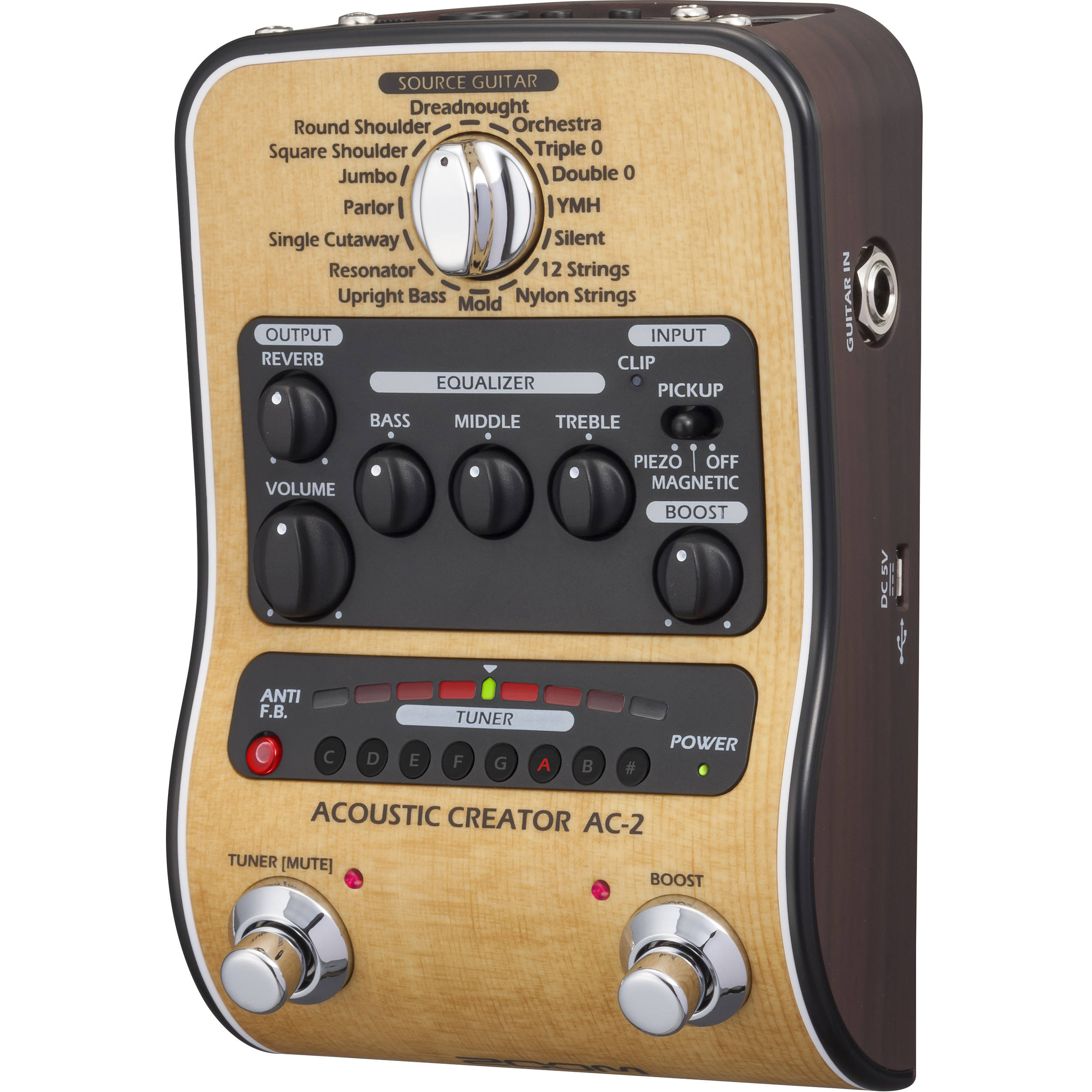 Zoom AC-2 Acoustic Creator Pedal