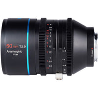 Sirui 50mm T2.9 Full Frame 1.6x Anamorphic Lens | Sony E