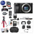 Sony Alpha a6100 Mirrorless Digital Camera | Body Only with Premium Bundle: Includes – 12 inch Tripod, Flash, Lens Filters, and Corel Software