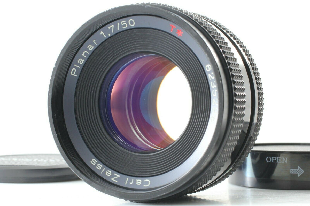 Used Contax Carl Zeiss Planar T* 50mm F/1.7 Lens CY Mount
