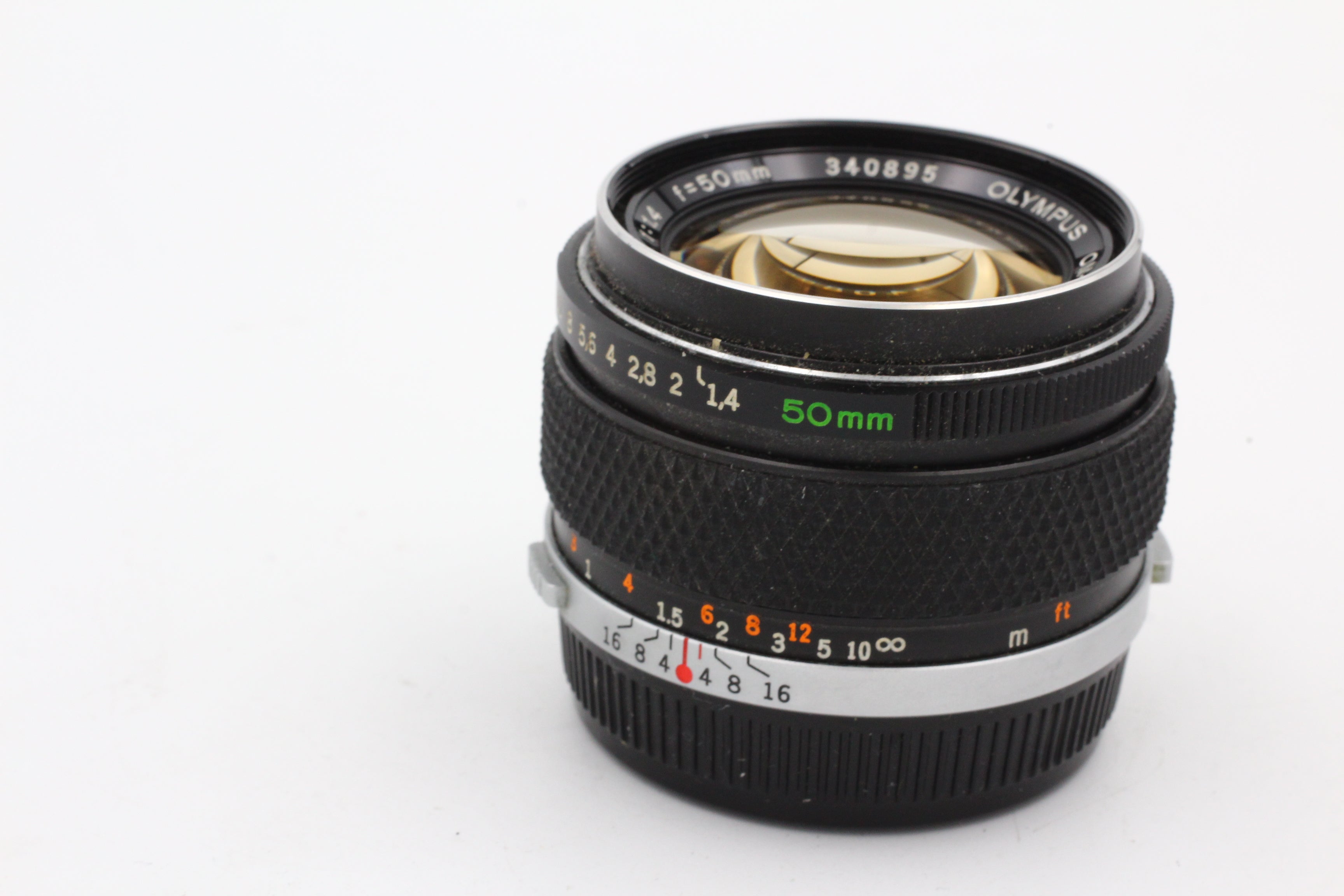 Used Olympus OM 50mm f/1.4 Lens - Used Very Good