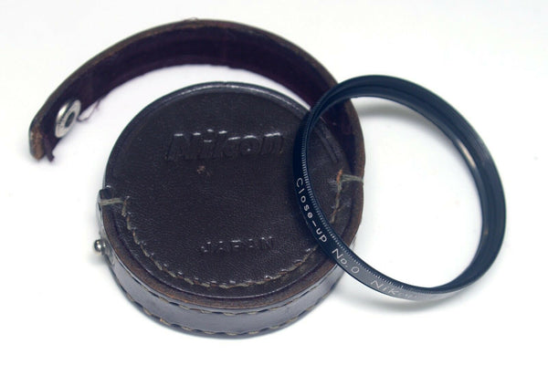 Used Nikon F Close Up No.0 52mm Attachment Filter w/ Case - Used Very Good