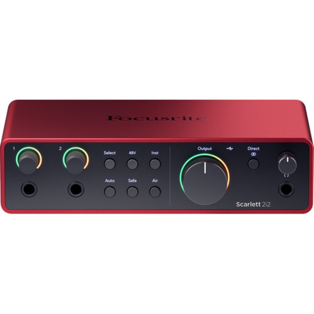 Focusrite Scarlett 2i2 USB-C Audio Interface | 4th Generation