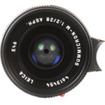 Leica M 28mm f/2 Summicron Aspherical | Black