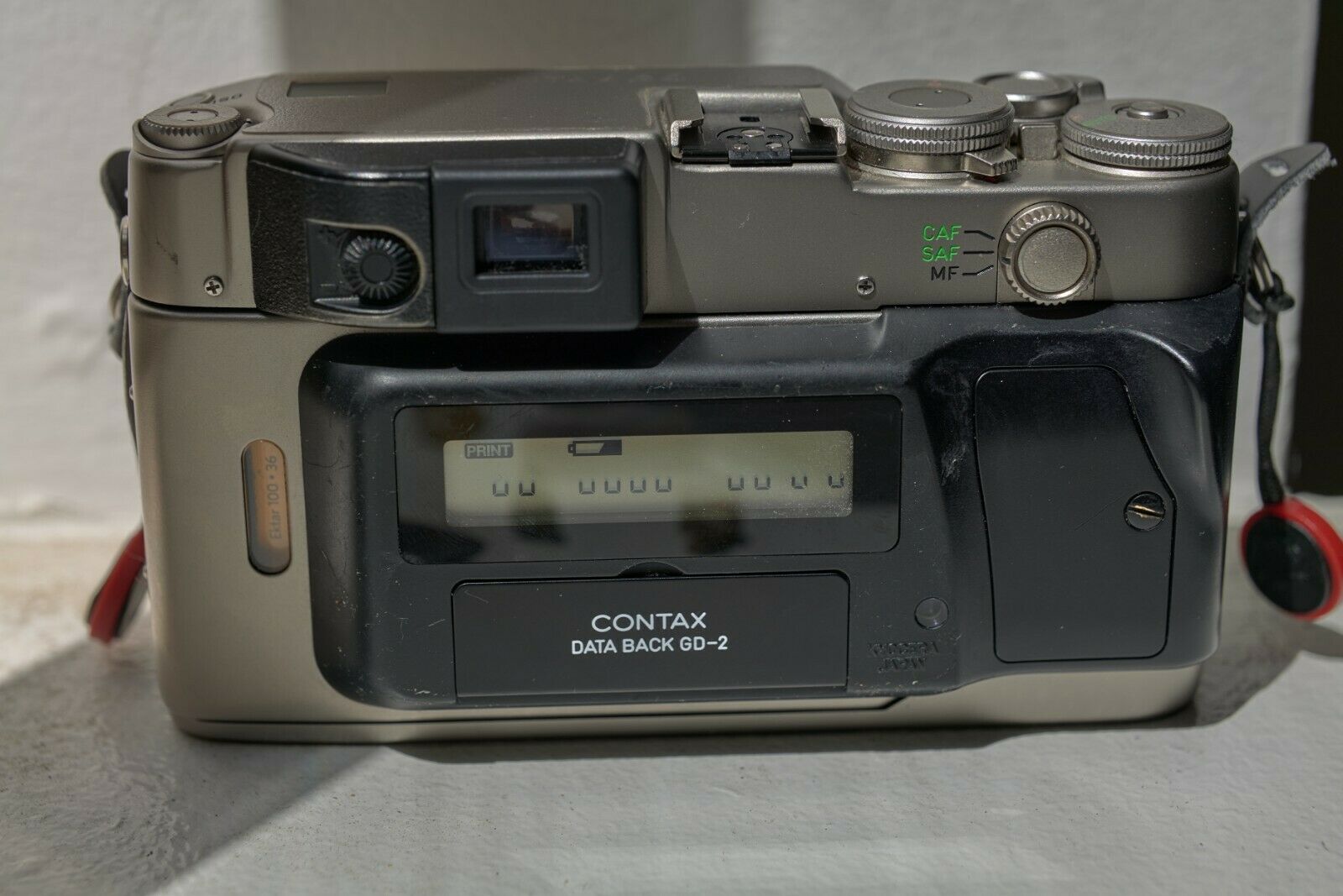 Used Contax G2 Data Back Camera Body Only Chrome - Used Very Good