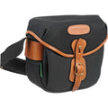 Billingham Digital Hadley Shoulder Bag | Black with Tan Leather Trim