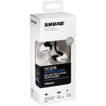 Shure SE215-BT1 Sound-Isolating Earphones with RMCE-BT1 Bluetooth Cable | White