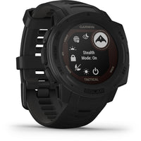 Garmin Instinct Solar Tactical Edition GPS Smartwatch | Black