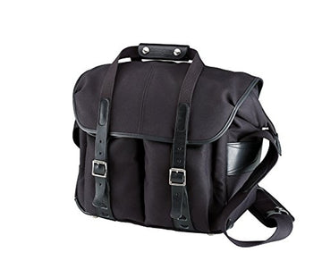 Billingham 307L Camera and Laptop Bag | Black with Black Leather Trim