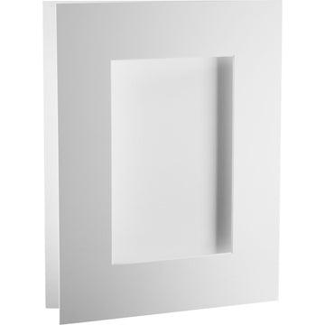 Archival Methods Bright White Pre-Cut Exhibition Mat | 11 x 14" Board for 8.5 x 11" Print, 5-Pack