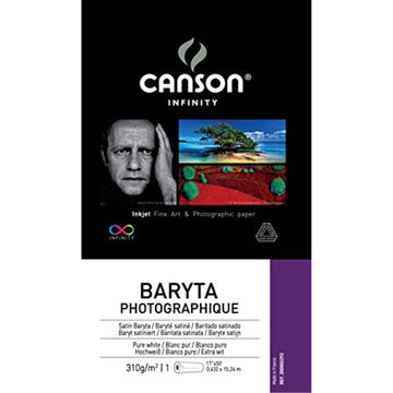 Canson Infinity 2292 Baryta Photographique Inkjet Paper 310 gsm | 17" x 50' Roll