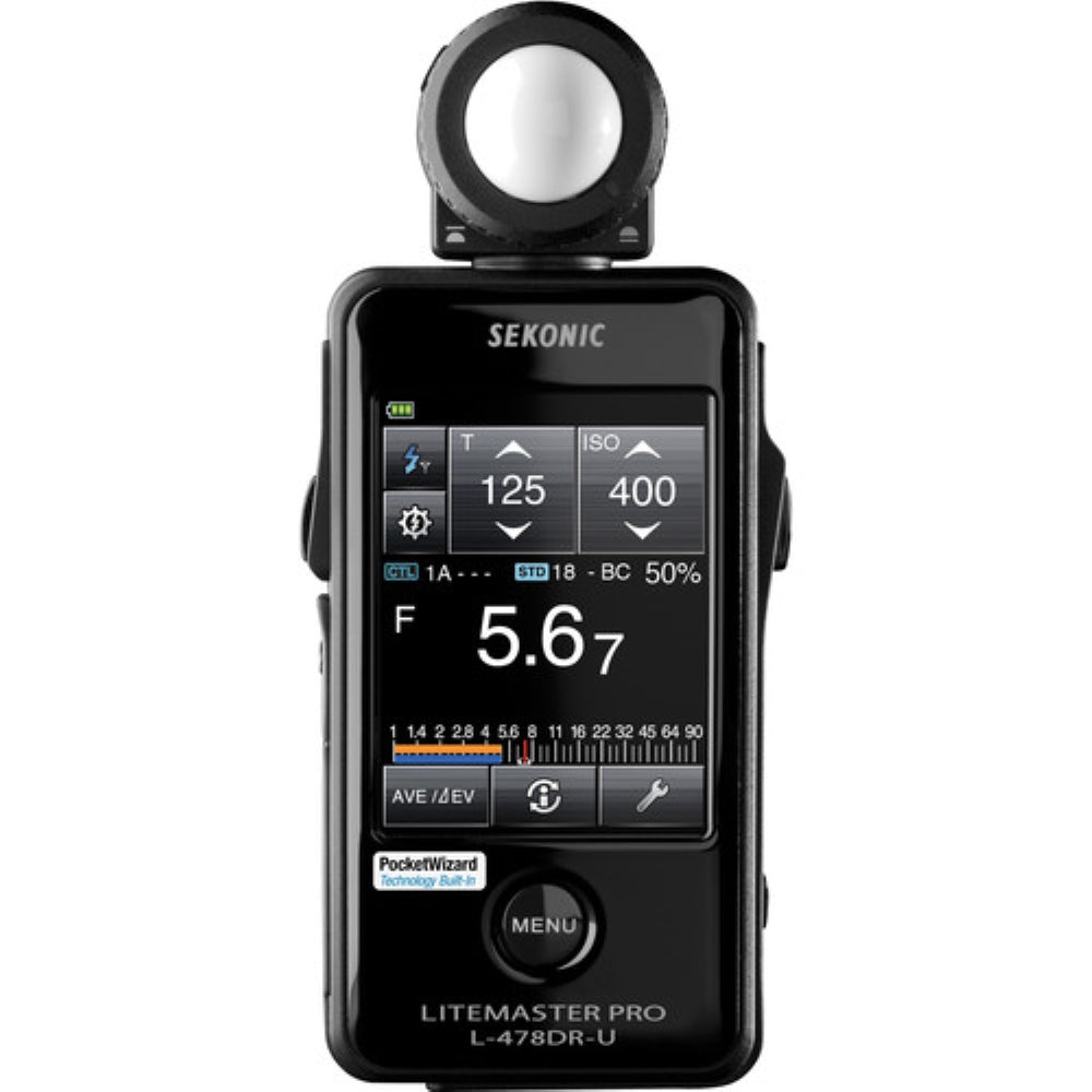 Sekonic LiteMaster Pro L-478DR-U Light Meter for PocketWizard System