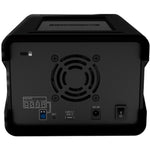 Glyph Technologies 4TB Blackbox PRO RAID 2-Bay RAID Array with Card Reader & USB Hub | 2 x 2TB, USB-C 3.2 Gen 2