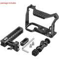 SmallRig Camera Cage Kit with Top Handle & Articulating Arm for Sony a7 III and a7R III