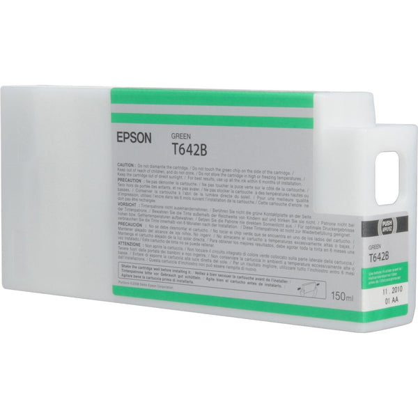 Epson T642B00 Green UltraChrome HDR Ink Cartridge | 150 mL