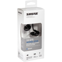 Shure SE215-BT1 Sound-Isolating Earphones with RMCE-BT1 Bluetooth Cable | Black