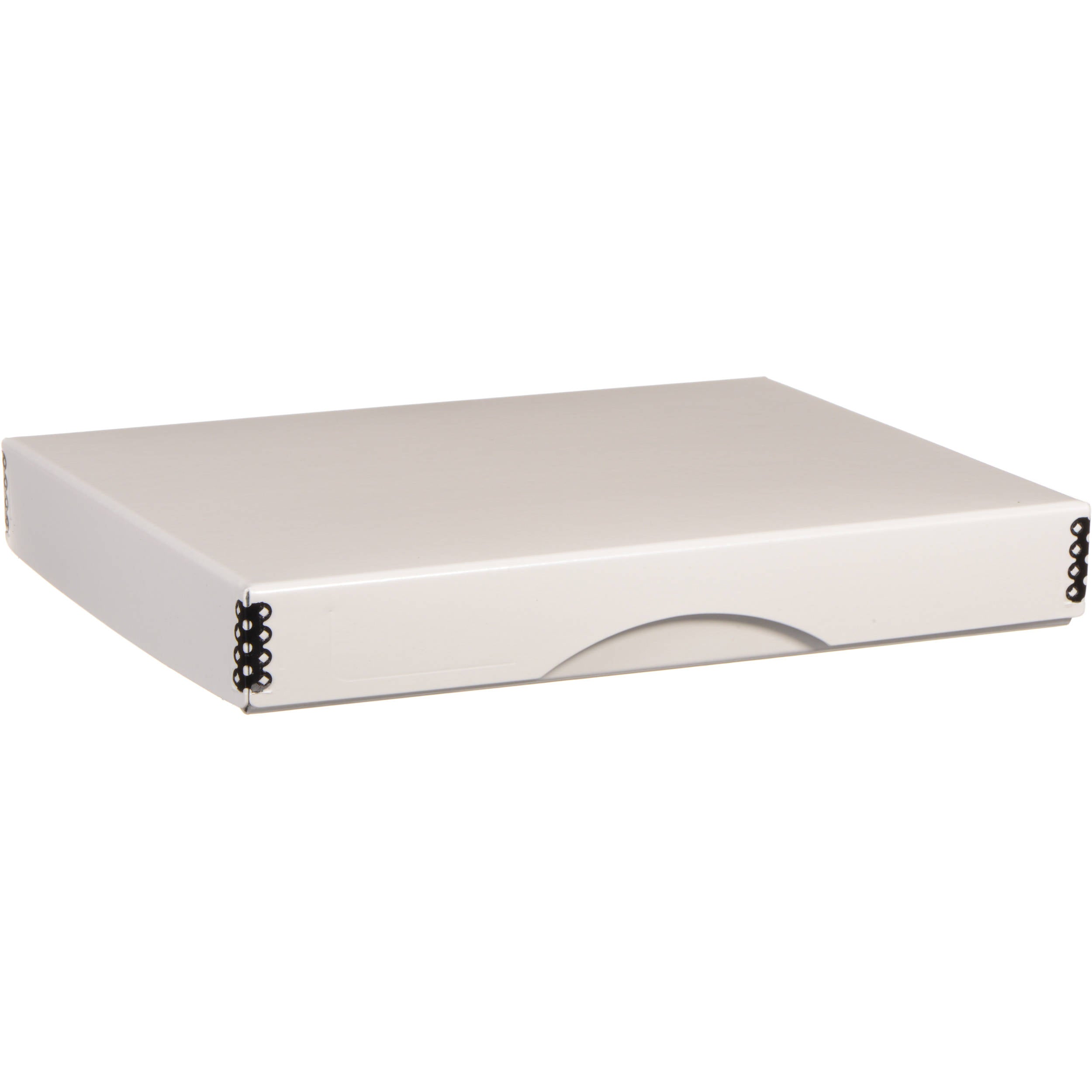 Archival Methods 01-212 Drop Front Archival Storage Box | 8.75 x 11.25 x 1.5", White