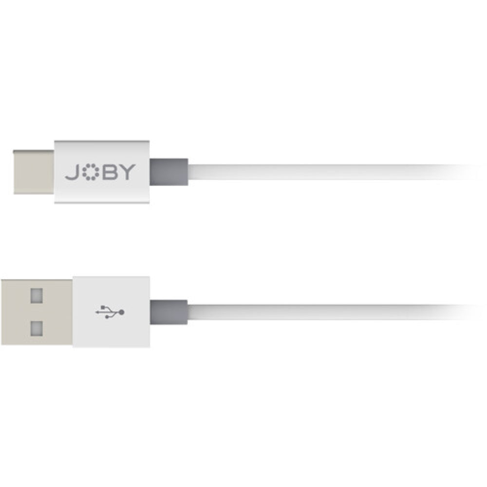 JOBY Charge & Sync USB Type-A to USB Type-C Cable | 3.9', White