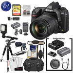 Nikon D780 DSLR Camera with 24-120mm Lens with 64GB Extreme SD Card, 6Pc Cleaning Kit, Filter Set, Microphone, Large Tripod & Video Bundle