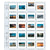 Print File 35mm Size Top-Load Archival Storage Pages for Slides | Holds 20 Slides (Hanger or Binder) - 100 Pack