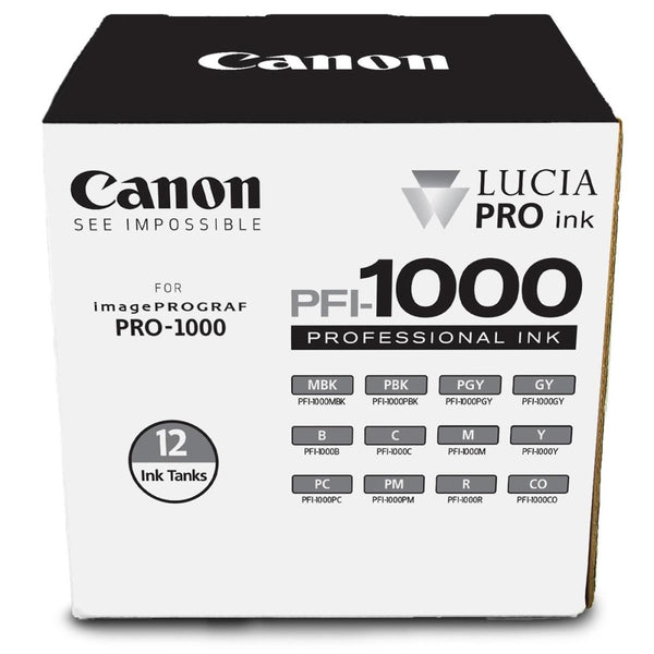Canon PFI-1000 LUCIA PRO 12 Ink Tank Set