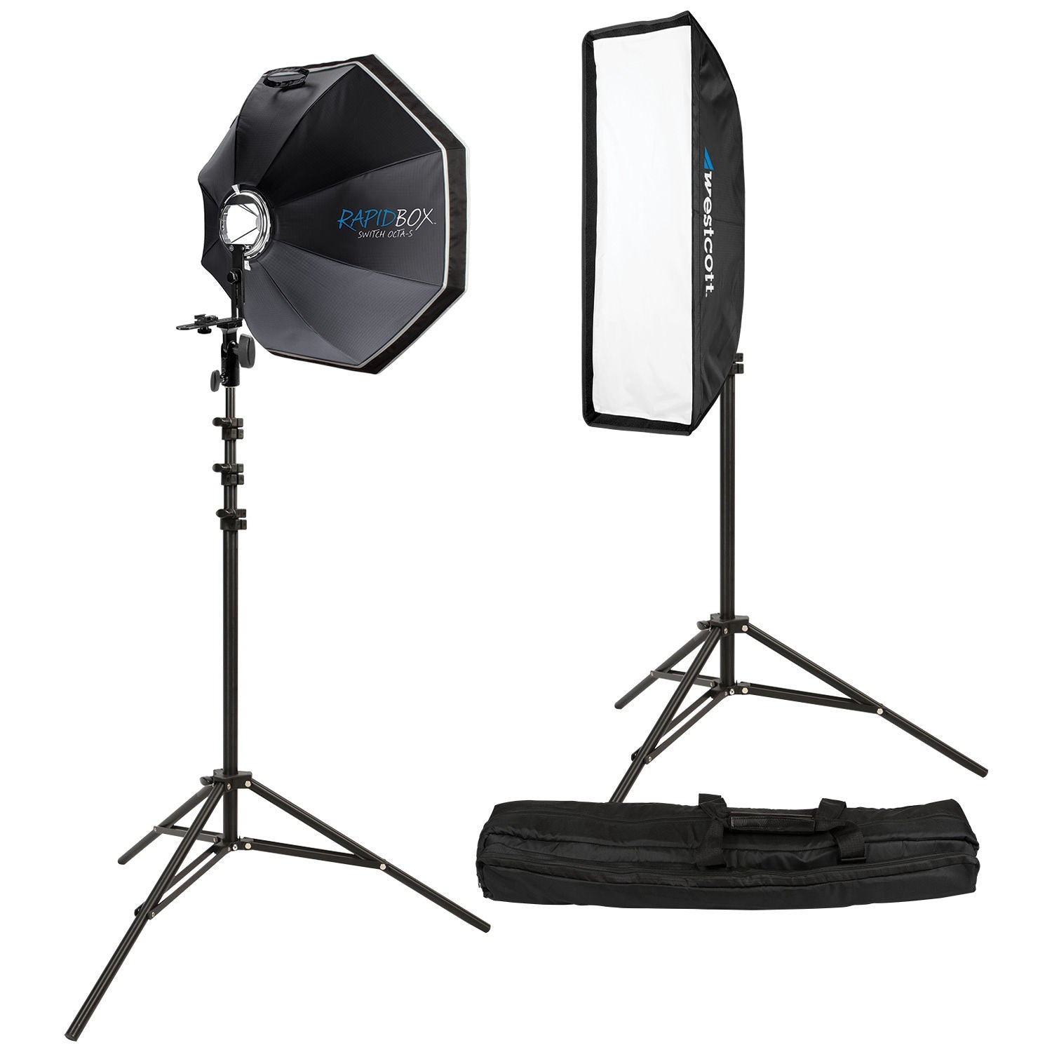 Westcott Rapid Box 2-Light Kit with Deflector Plate Beauty Dish & Carry Case 2036