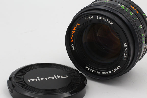Used Minolta MD 50mm f1.4 Used Very Good