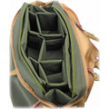 Billingham 445 Camera Bag | Khaki with Tan Leather Trim