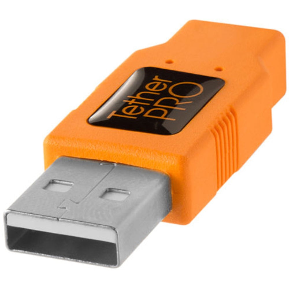 Tether Tools TetherPro USB 2.0 Active Extension Cable | 16', Orange