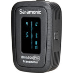 Saramonic Blink 500 Pro TX Clip-On Transmitter with Internal Omnidirectional Mic and SR-M1 Lavalier