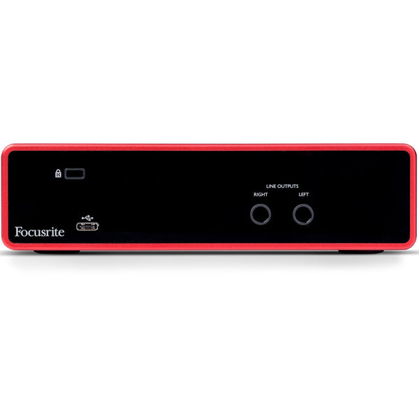 Focusrite Scarlett 2i2 2x2 USB Audio Interface | 3rd Generation + Headphones + XLR Microphone Cable + Cleaning Cloth Bundle